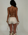 Quartz | backless cami