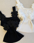 Lotus beaded tank tops