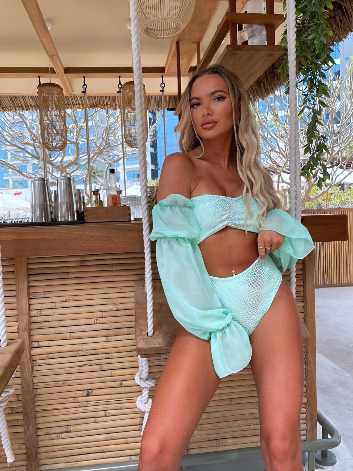 Gypsa swimsuit - SELECT PRINT (pictured in ‘metal snake mint’)