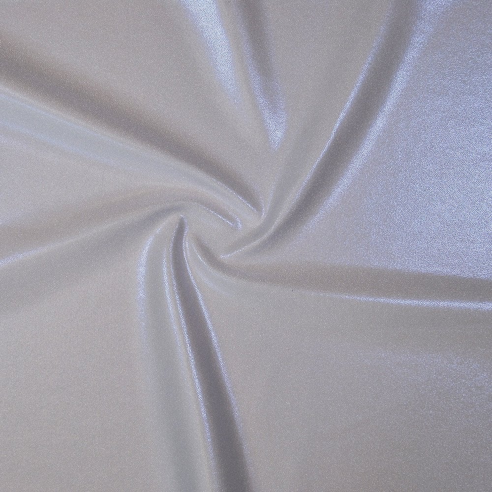 Premium - Pearl smooth foil on White Lycra