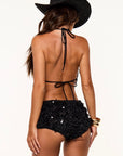 Droplet drape top