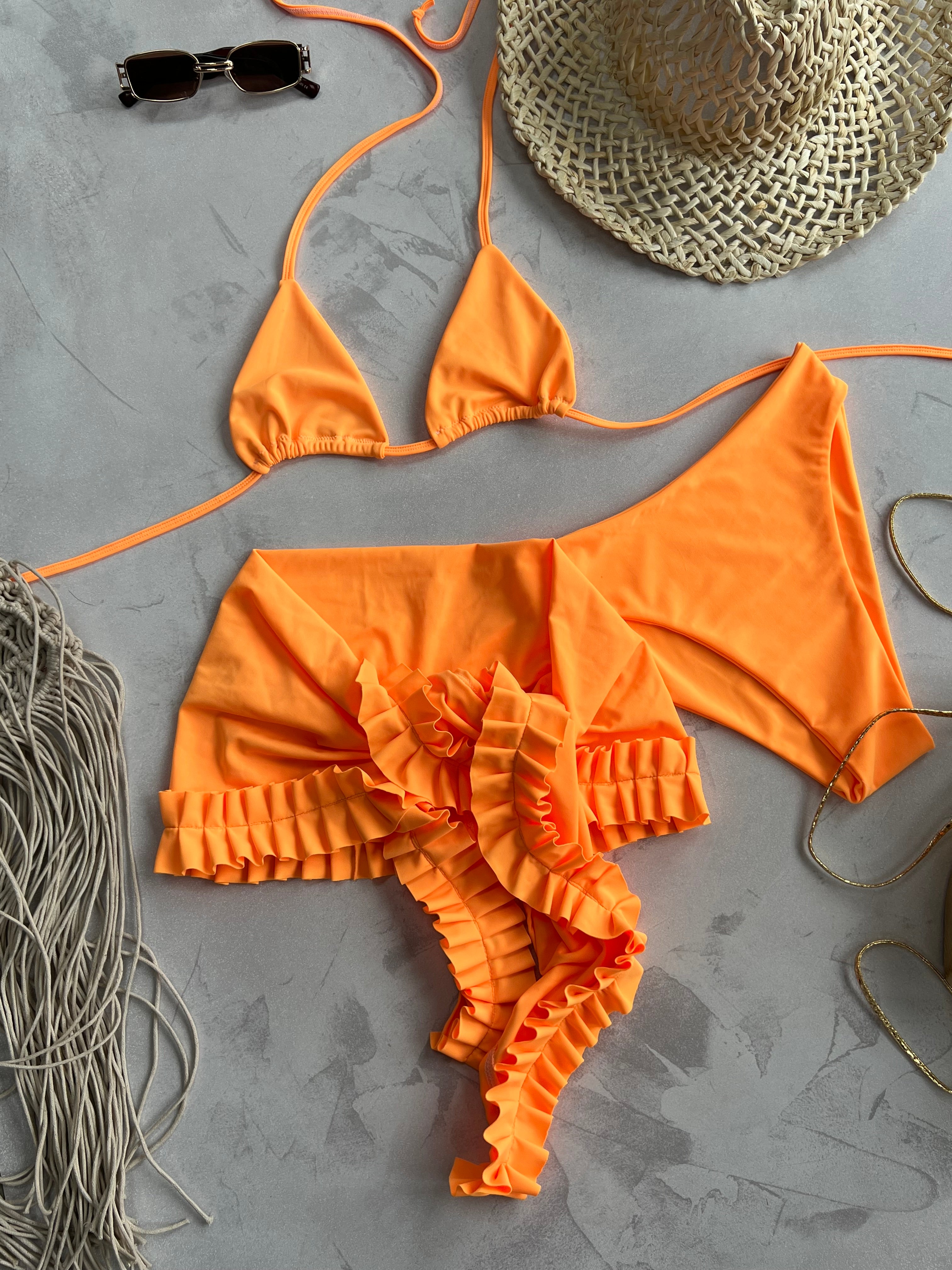 Ruffle bikini set - SELECT COLOUR