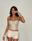 Quartz | backless cami