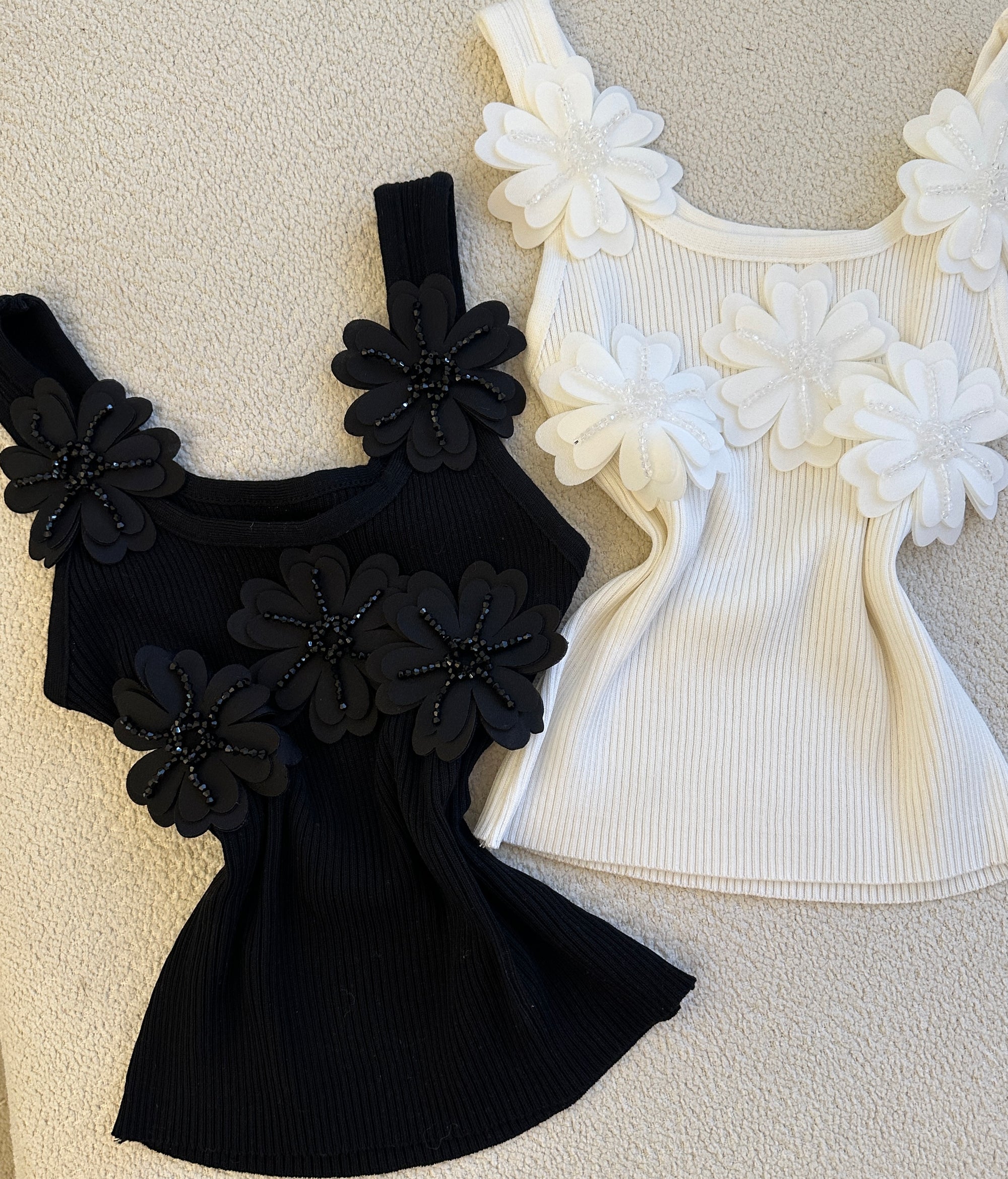 Lotus beaded tank tops in stock