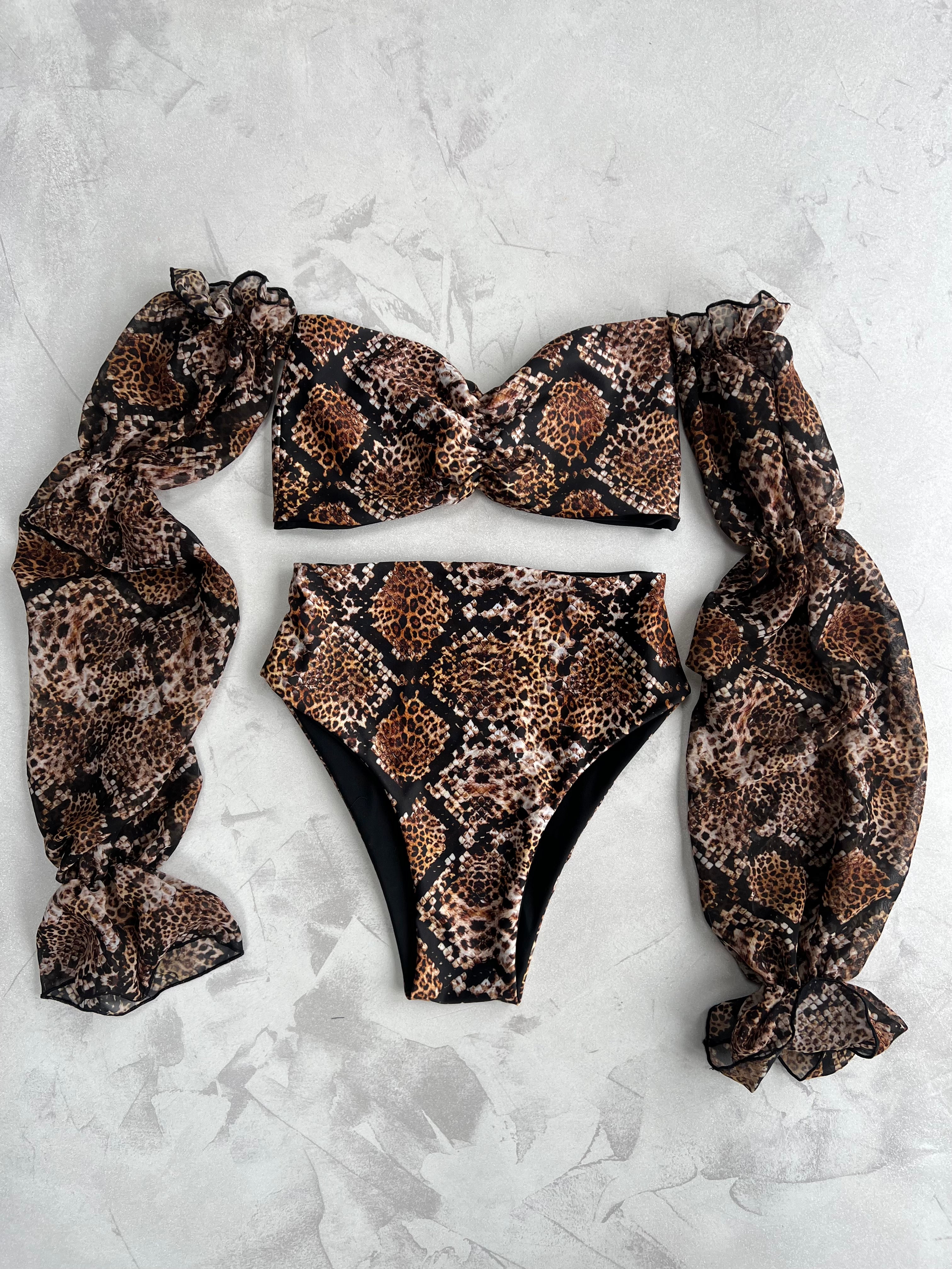 Gypsa bikini set in Serpant - Limited edition