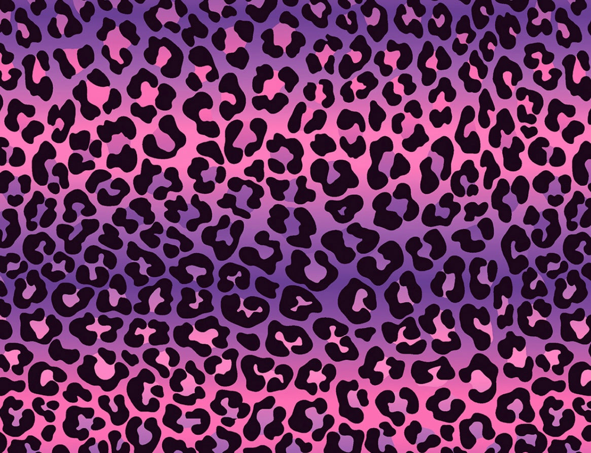 Create your own Bikini - 'Animal ombre' (pink+purple)